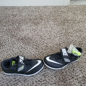 Nike zoom high jump track shoes with spikes